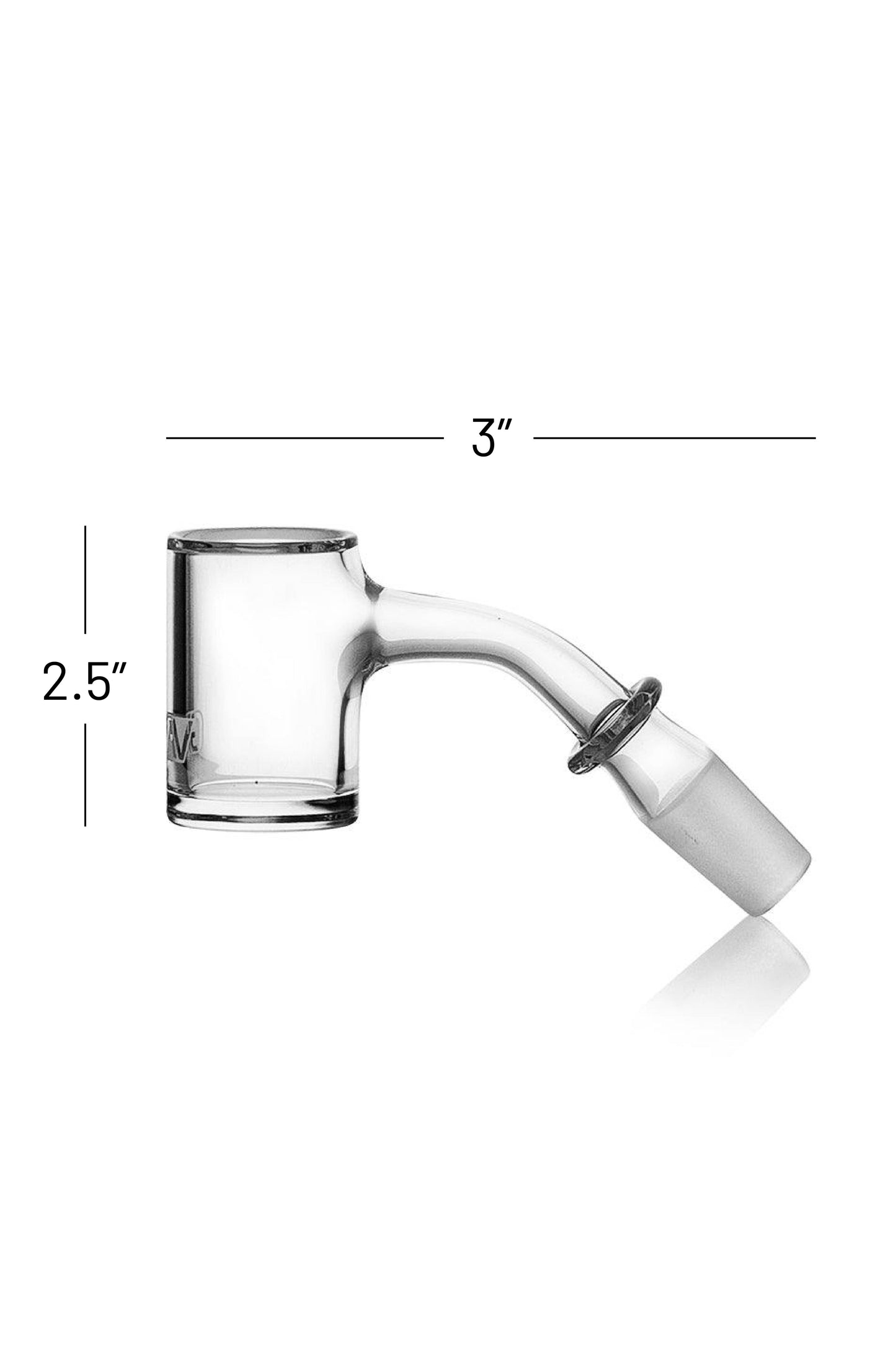 GRAV® 14mm 45° Quartz Banger