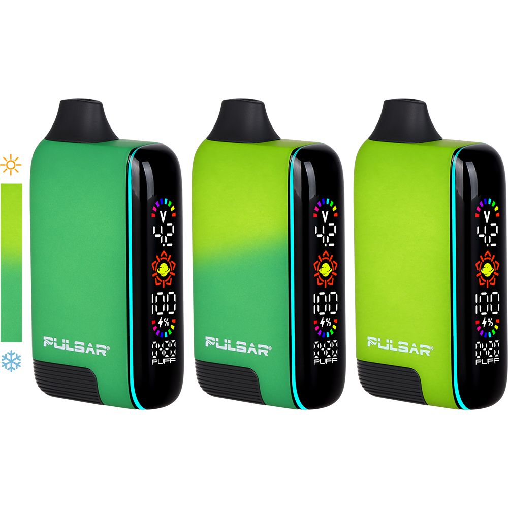 Pulsar 510 DL 5.0 Precision Voltage Control LCD Screen Vape Bar | Thermo Series | 1000mAh