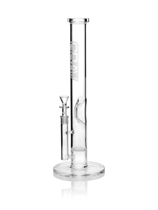 GRAV® Large Straight Base Disc Water Pipe